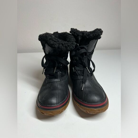 Pajar Women's Boots Black Leather Insulated Waterproof Winter Bootie US 7 - Picture 3 of 10